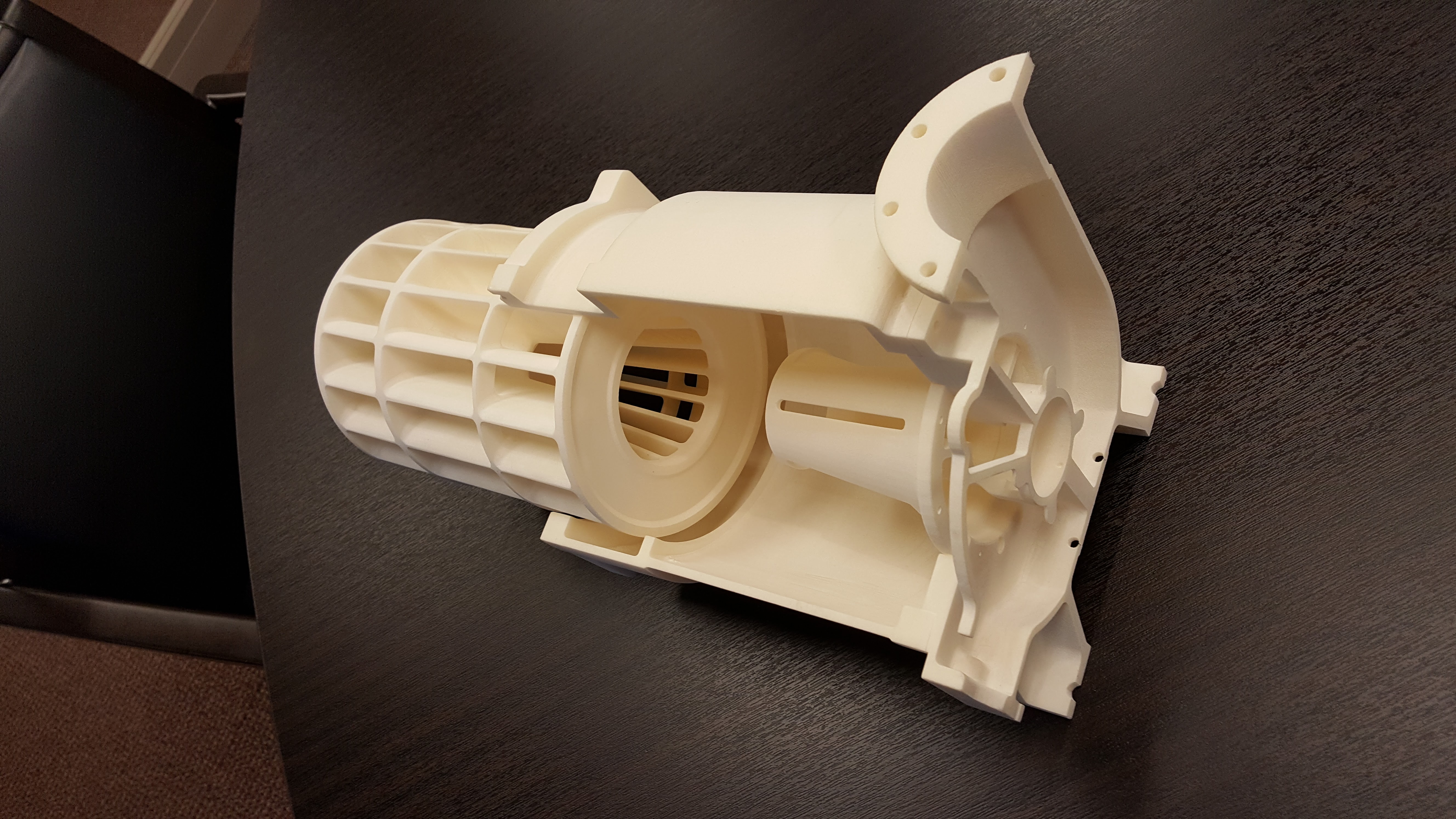 3D print of turbine 